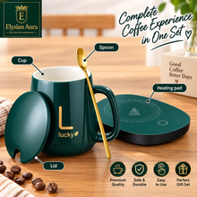 Electric Coffee Cup & Tea Kettle Gift Set