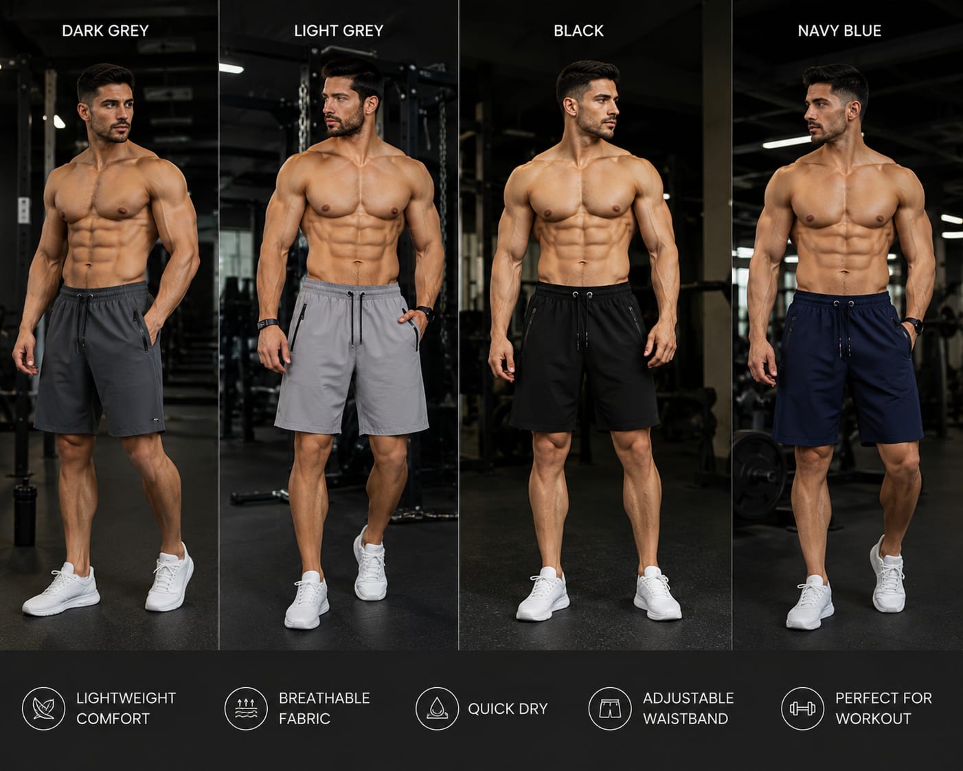 Classic Summer Shorts (Buy 3 Get 1 Free)• Also Available: Premium T-Shirts [Buy 3 Get 2 Free]👇🏻