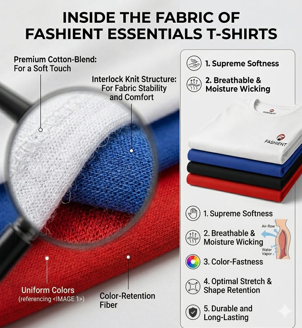 Premium Cotton T-Shirts (Buy 3 Get 2 Free) • Also Available: Classic Summer Shorts [Buy 3 Get 1 Free]👇🏻