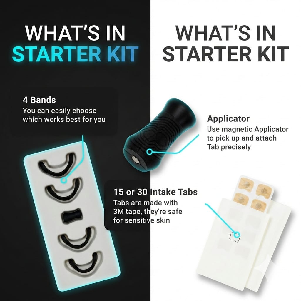 "Intake Breathing™ Premier Nasal Dilator Starter Kit"