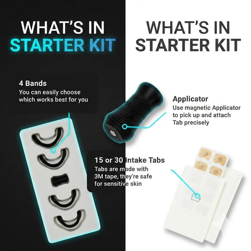 "Intake Breathing™ Premier Nasal Dilator Starter Kit"