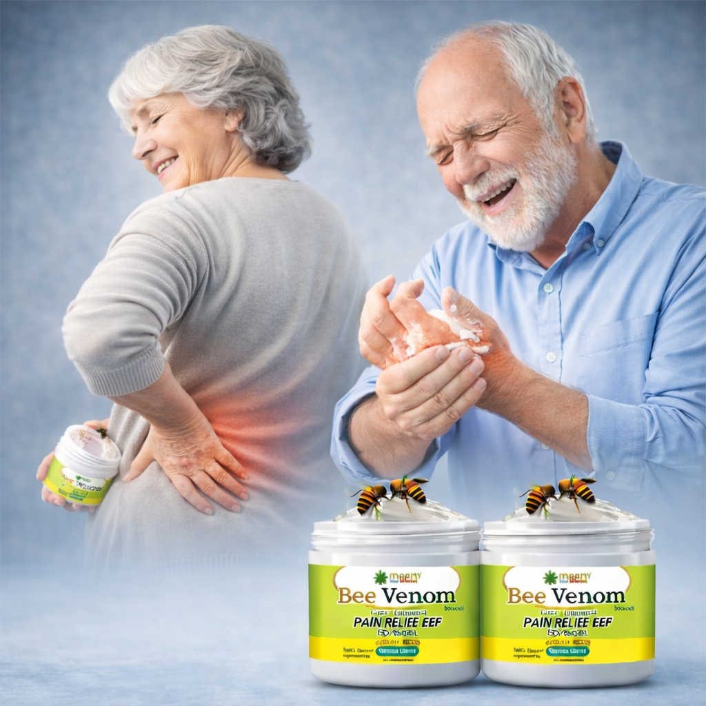 Advanced Bee Venom Joint & Bone Therapy Cream - 100g (Pack of 2)🔥