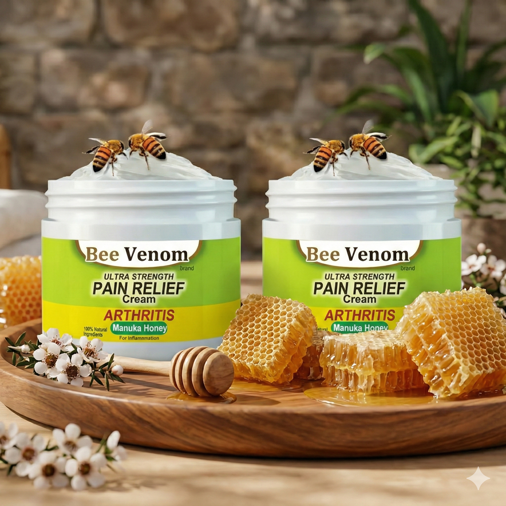 Advanced Bee Venom Joint & Bone Therapy Cream - 100g (Pack of 2)🔥