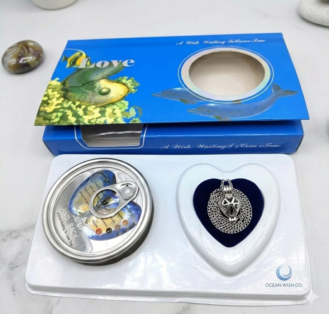 Love Pearl Kit: Wish Pearl in Oyster with Pendant