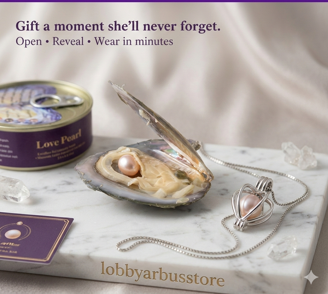 Love Pearl Kit: Wish Pearl in Oyster with Pendant