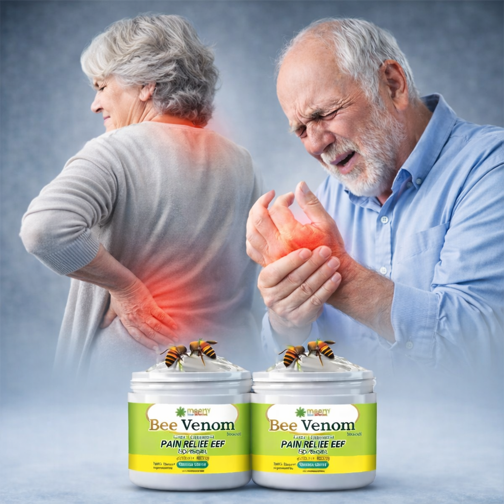Advanced Bee Venom Joint & Bone Therapy Cream - 100g (Pack of 2)🔥