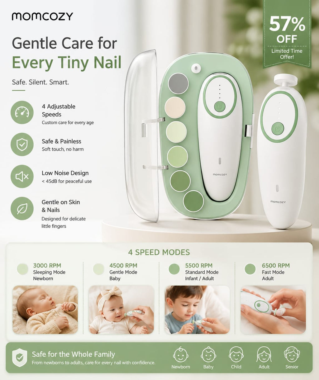 MOMCOZY™ - Safe & Painless Baby Nail Clipper