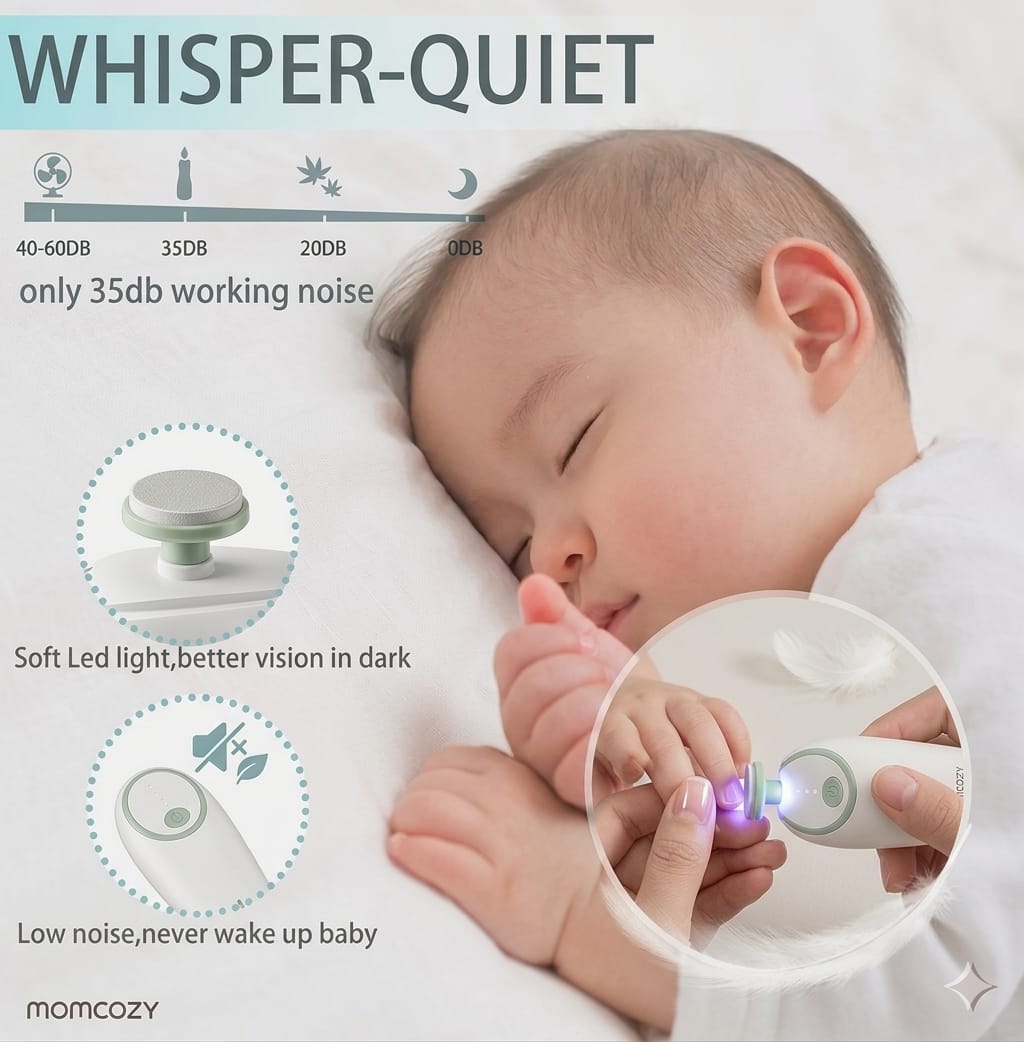 MOMCOZY™ - Safe & Painless Baby Nail Clipper