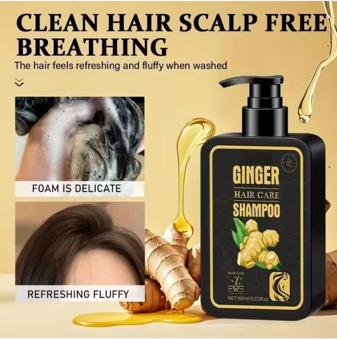 Premium Ginger Extract Shampoo - Deep Nourishment & Hair Repair BUY 1 GET 1 FREE