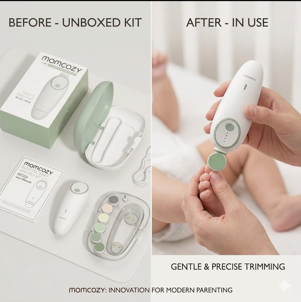 MOMCOZY™ - Safe & Painless Baby Nail Clipper